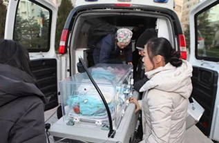 加查县妇婴监护型护送